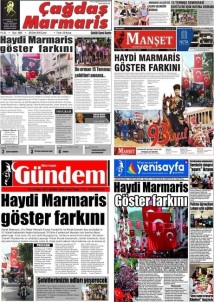 Gazetelerden 'Cumhuriyet' Birliği