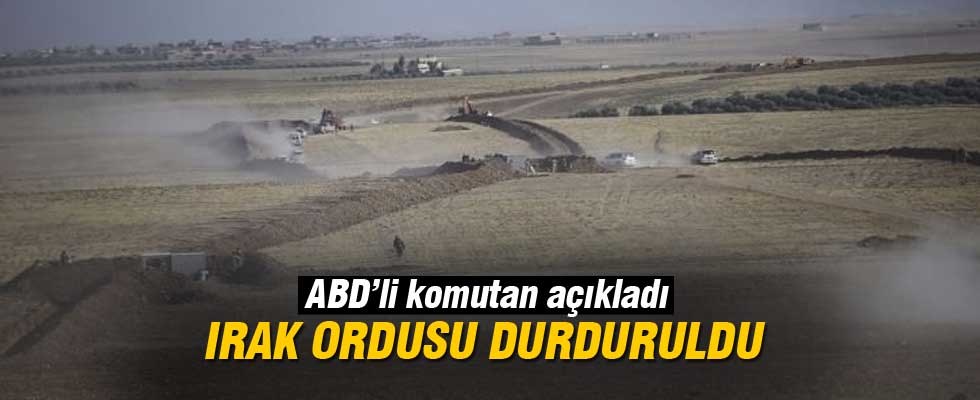 Irak Ordusu'nun Musul'a ilerleyişi durdu!