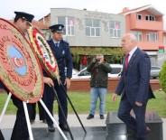 HÜSEYIN KARAMEŞE - Marmaraereğlisi'nde 29 Ekim Cumhuriyet Bayramı Çelenk Sunma Töreni
