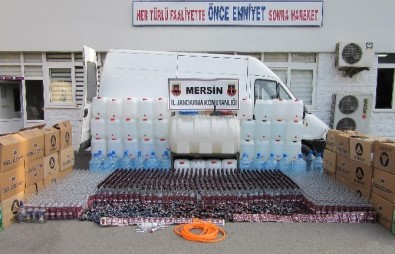 Mersin'de Sahte İçkiye Geçit Yok