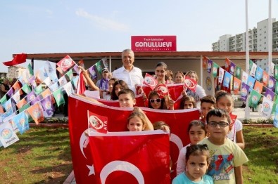Mezitli Belediyesi Tece Gönüllü Evi Açıldı