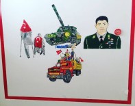 Milli İrade Anaokulu'nun Duvarlarına 15 Temmuz'un Sembolleri Resmedildi