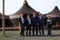 MEHMET BOZDAĞ - Başkan Yağcı'dan 'Diriliş Ertuğrul' Dizisinin Setine Ziyaret