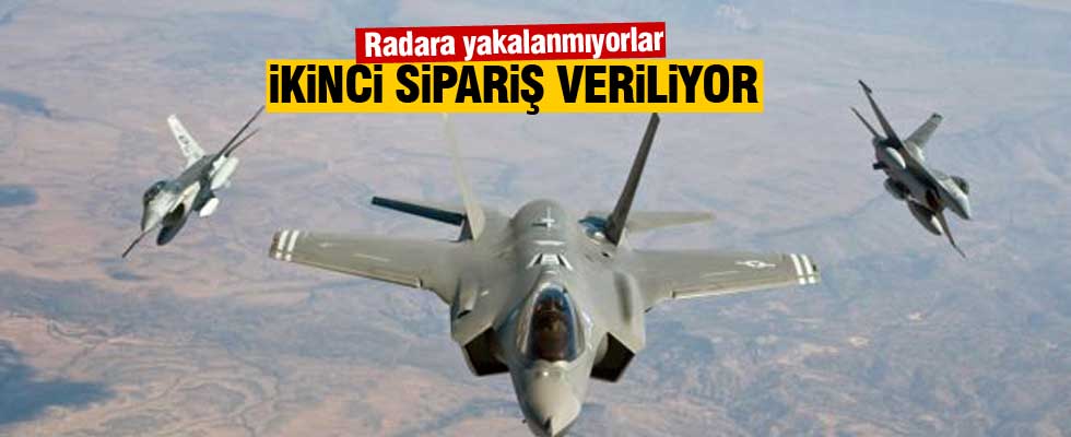 F-35'ler için ikinci parti sipariş kararı