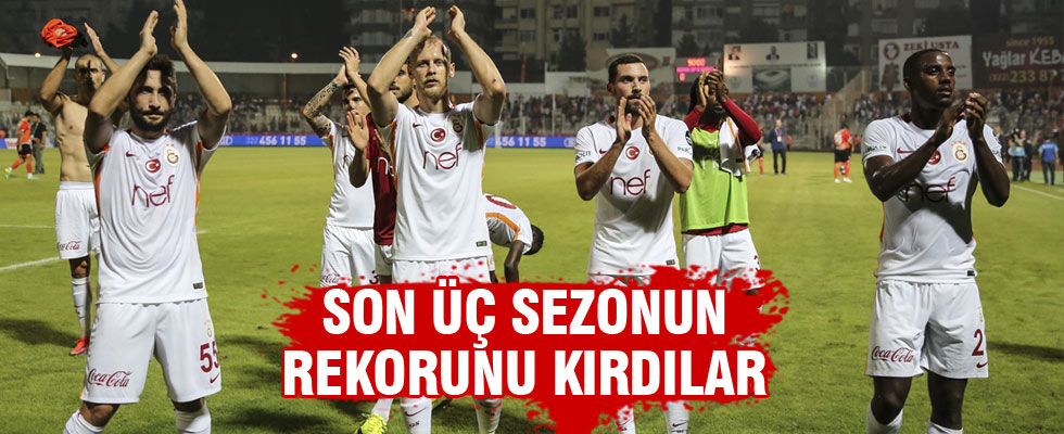 Galatasaray rekor kırdı