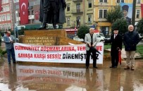 EŞREF KARAIBRAHIM - Giresun'da Eski Milletvekillerinden Sessiz Eylem