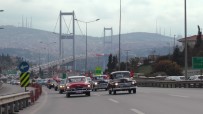 KLASİK OTOMOBİL - Klasik Otomobilciler, 'Cumhuriyet Her Yerde' Konvoyu Oluşturdu