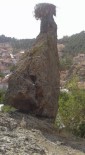 ABDULLAH DEMIR - Çarkaca'da Leylek Kayası'na İmece İle Yol Yapıldı