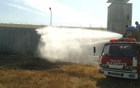 Cezaevi Arkasında Çıkan Yangın Korkuttu