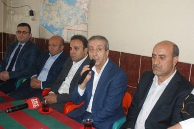 Eker Ve Ensarioğlu Çermik'te Taziye Ziyaretinde Bulundu