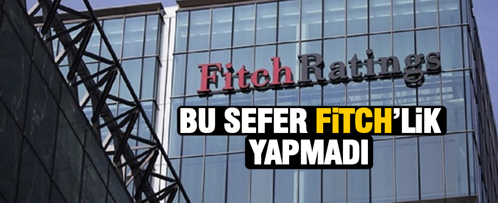 Fitch bu sefer şaşırttı