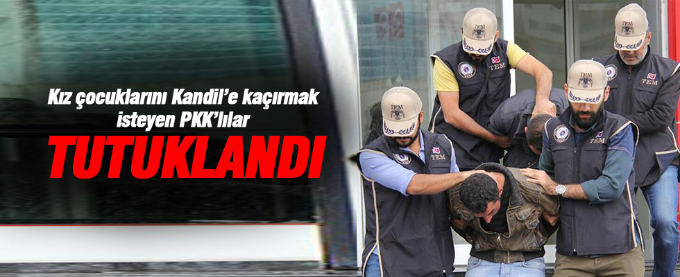 Kız çocuklarını dağa götürmek isteyen 2 kişi tutuklandı