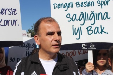 Sağlıklı Yaşam İçin 10 Bin Adım Yürüdüler