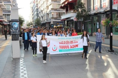 Samsun'da Dünya Yürüyüş Günü Etkinliği