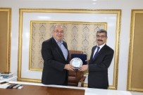 FEHMI HÜSREV KUTLU - SGK Başkanı Bağlı, Başkan Kutlu'yu Ziyaret Etti