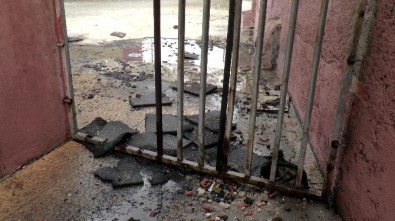 Gaziantep'te Okula Yanıcı Madde Atıldı