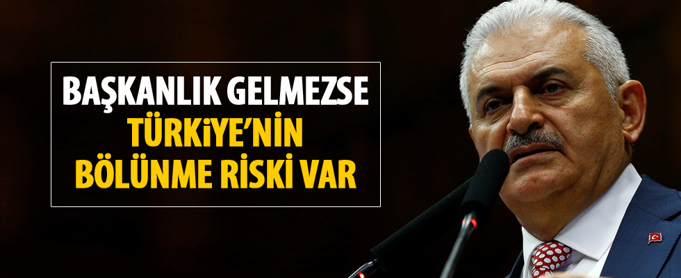 Binali Yıldırım'dan Başkanlık Sistemi açıklaması
