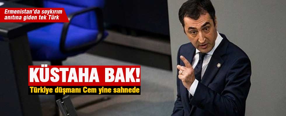 Cem Özdemir'den Türkiye hakkında küstah açıklama