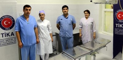 Tacikistan Vahdat Merkez Hastanesi'nin İlk Yardım Kliniğini Yenilendi