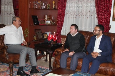 AK Parti Genel Merkez Gençlik Kolları Başkanı Ecertaş, Ünver'i Ziyaret Etti