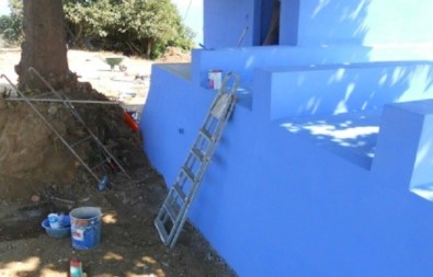 Bandırma'da Su Depoları Dezenfekte Ediliyor