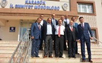 LEVENT YAZıCı - Çelik - İş Sendikası Genel Başkanı Değirmenci Karabük'te Ziyaretlerde Bulundu