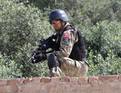 Kahraman astsubay Halisdemir'in tatbikat fotoğrafları