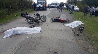 SELAHATTIN ATEŞ - Karşılıklı Çarpışan Motosikletlerin Sürücüleri Öldü
