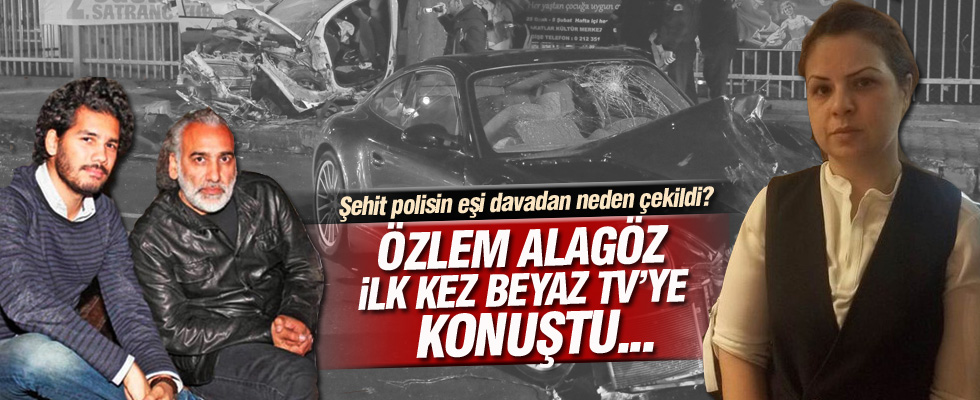 Şehit polisin eşi Özlem Alagöz Beyaz TV'ye konuştu...