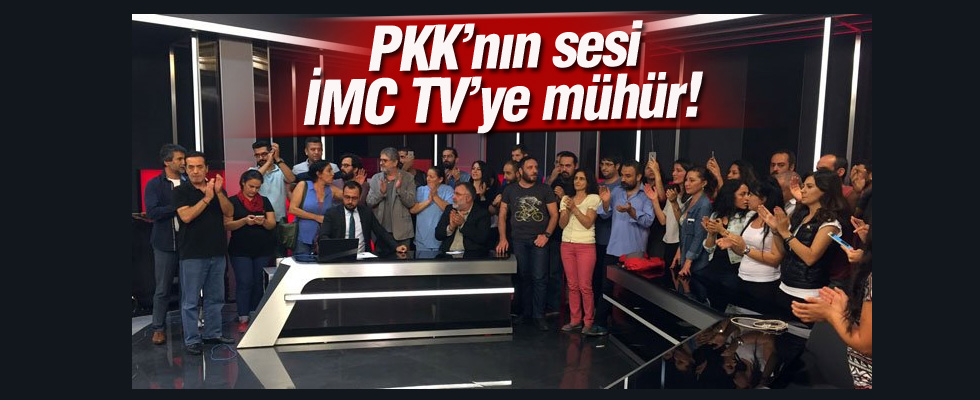 Terör propagandası yapan İMC TV'ye mühür