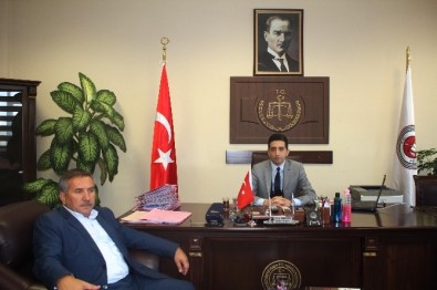 Başkan Dikmen'den, Savcı Karaman'a Ziyaret