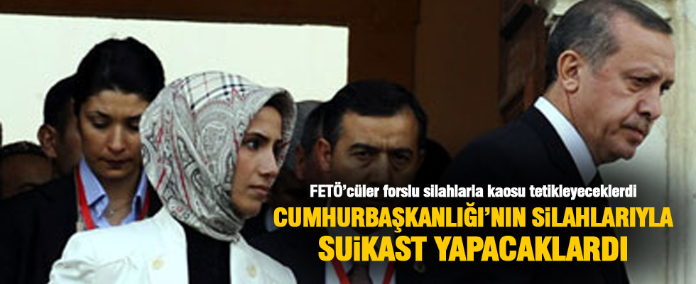 Cumhurbaşkanlığı’nın silahlarıyla suikast planı