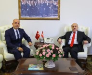 KOMBASSAN - Hakan Zengin'den Vali Zülkif Dağlı'ya Hayırlı Olsun Ziyareti