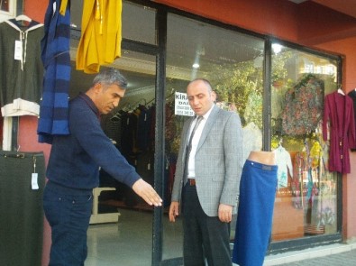 Kayyum Olarak Atanan Kaymakamdan Esnaf Ziyareti