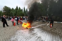 SAÜ'de Yangın Eğitimi Verildi