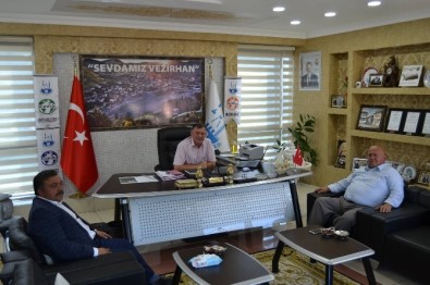 Ziraat Odası Başkanı Sevinen Ve Muhtar Çınar'dan Başkan Duymuş'a Ziyaret