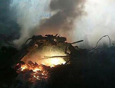 İsrail ordusuna ait F-16 düştü