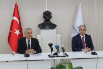 SELÇUK YAŞAR - Kocaoğlu Ve Akpınar'dan Stat Açıklaması