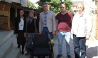 SOLMAZ - Tekerlekli Sandalyeler Evlerine Teslim Edildi
