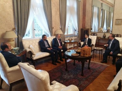 Uslu Ve Külcü'den Romanya Büyükelçisine Ziyaret