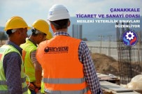 VESİKALIK FOTOĞRAF - Çanakkale'de Mesleki Yeterlilik Sınavı Düzenlenecek