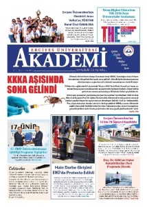 Erciyes Üniversitesi Akademi Gazetesinin İlk Sayısı Çıktı