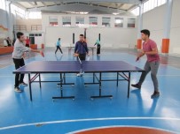 SÜLEYMAN GÜNDÜZ - Hisarcık'ta Masa Tenisi Turnuvası