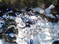 ELEKTRİK KABLOSU - Siirt'te Bir Sığınakta Cephanelik Bulundu