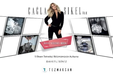 Tezmaksan, Çağla Şıkel'in Çelikten Heykelini Yaptı