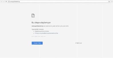 Türk Hackerlar, Irak Temsilciler Meclisi'nin İnternet Sitesini Çökertti