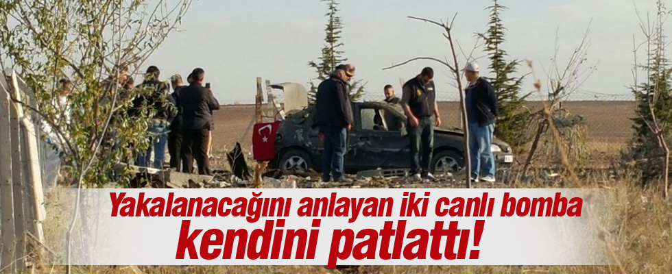Ankara'da iki canlı bomba operasyon sırasında kendini patlattı