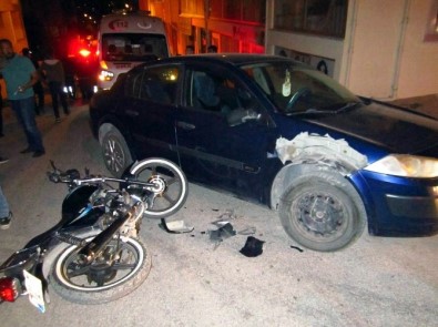 Bilecik'te Motosiklet Kazası; 1 Yaralı