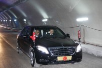 AVRASYA TÜNELİ - Cumhurbaşkanı Erdoğan, Kendi Kullandığı Otomobille Avrasya Tüneli'nden Geçti