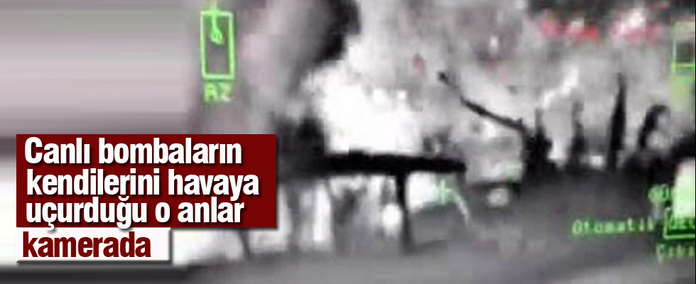 İşte Ankara'da canlı bombaların patlama anı